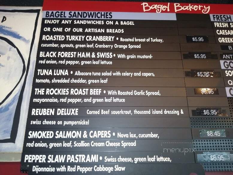 Yum Yum's Bagel Cafe - Uniontown, PA menu_pic