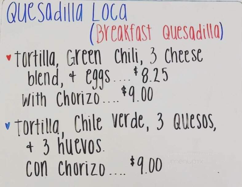 Maritza's Pupusas - Queen Creek, AZ menu_pic