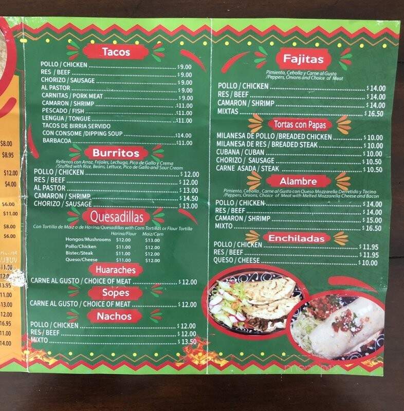 El Rey Rosticeria y Restaurante - Asbury Park, NJ menu_pic
