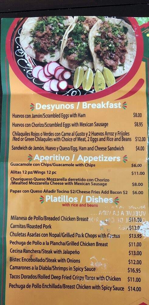 El Rey Rosticeria y Restaurante - Asbury Park, NJ menu_pic
