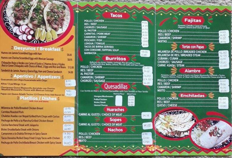El Rey Rosticeria y Restaurante - Asbury Park, NJ menu_pic
