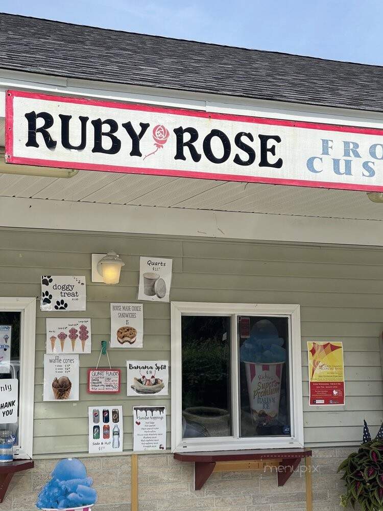 Ruby Rose Frozen Custard - Poland, ME menu_pic