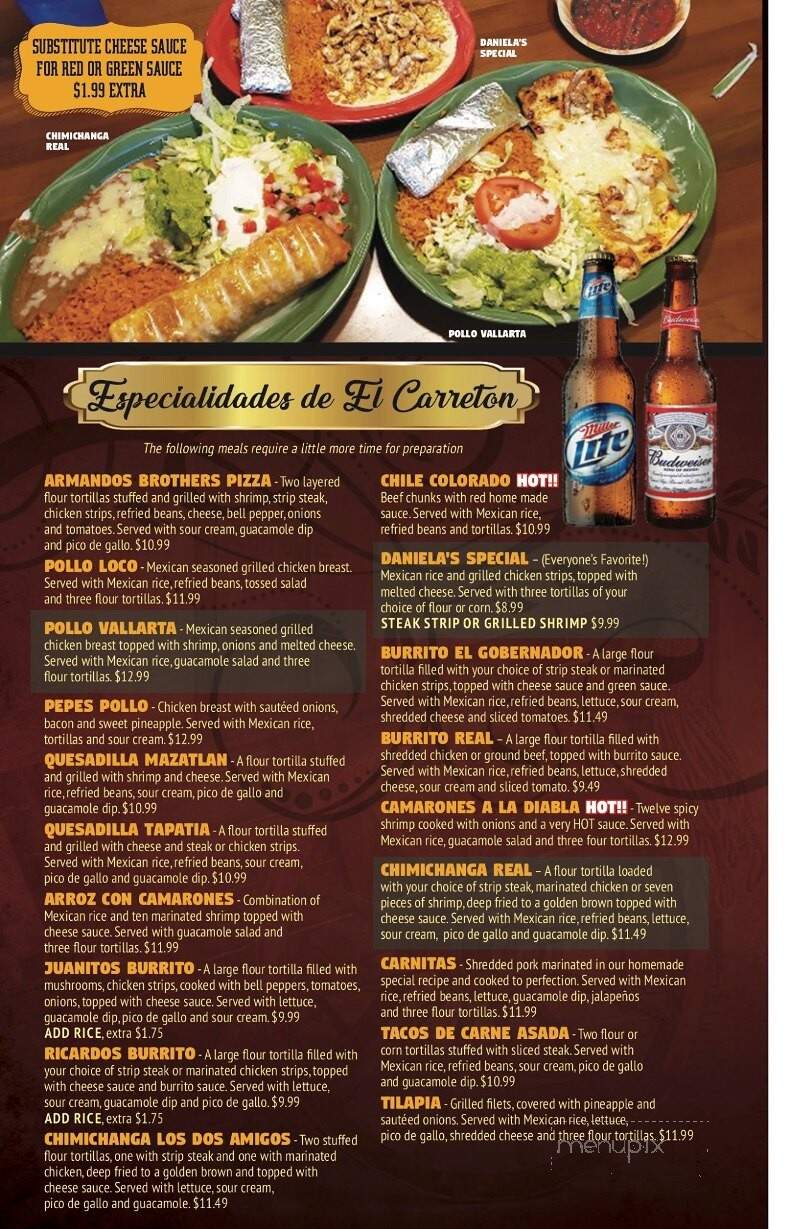 El Carreton Mexican Grill - Daleville, IN