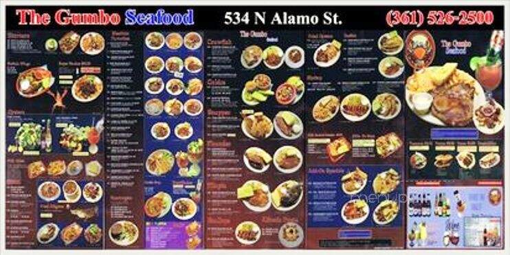 The Gumbo Seafood - Corpus Christi, TX menu_pic