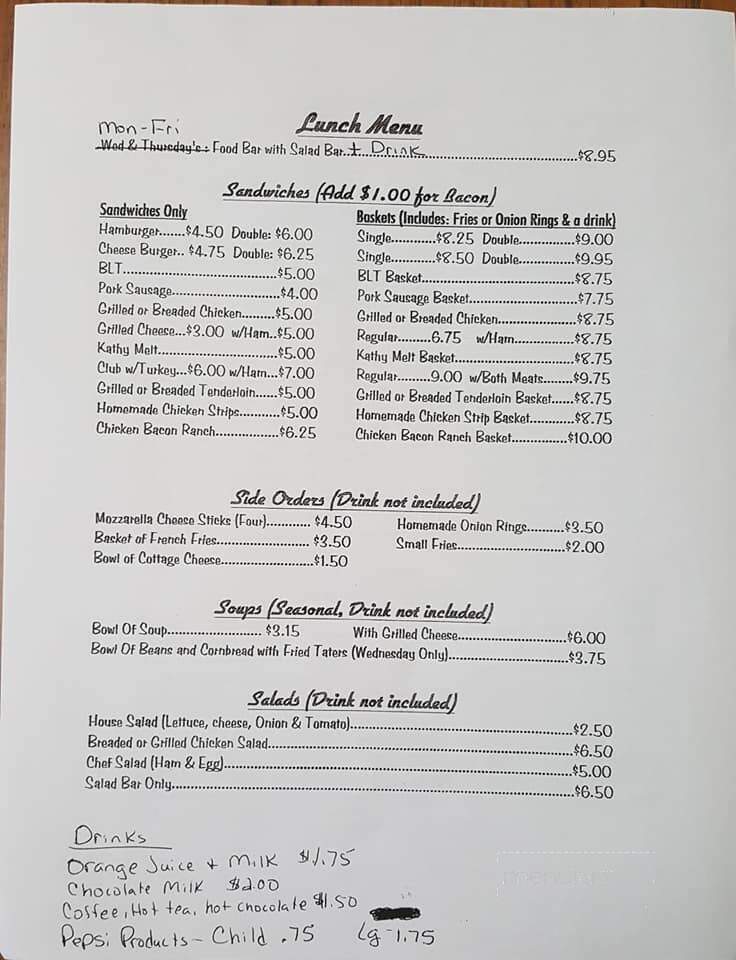Kathy Jo's Chatterbox - Carlisle, IN menu_pic