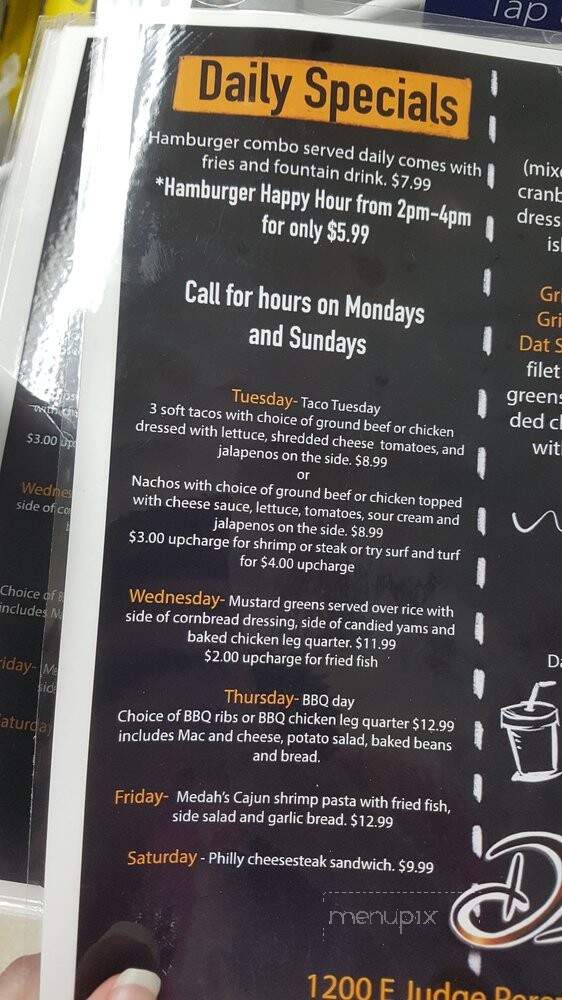Dat Kitchen - Chalmette, LA menu_pic
