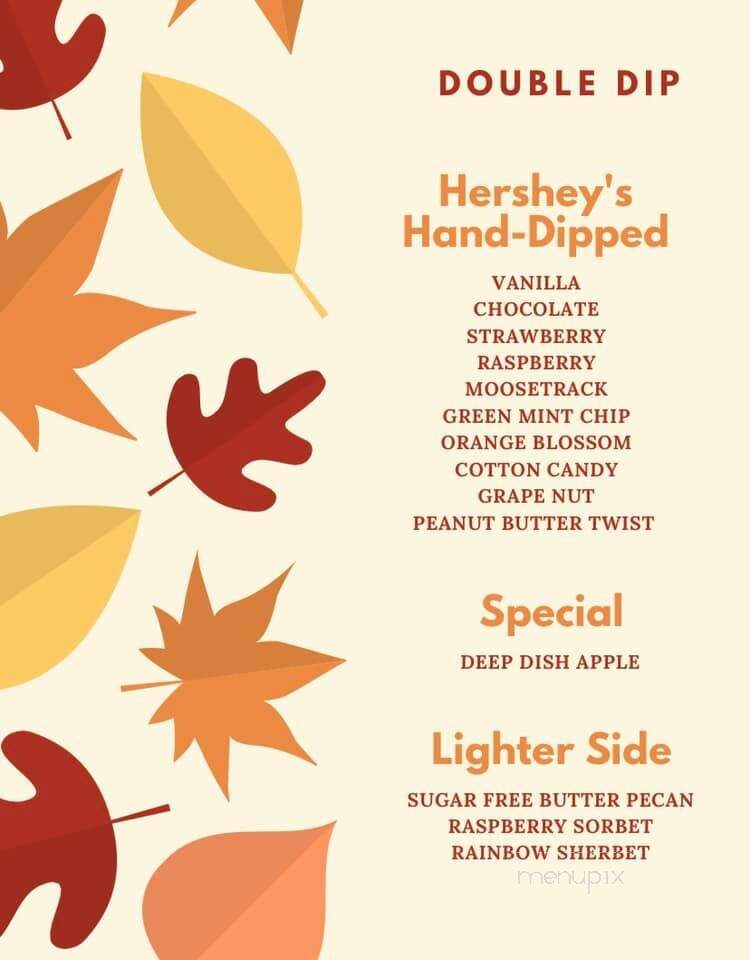 Double Dip Drive-In - Fannettsburg, PA menu_pic