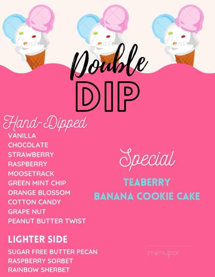 Double Dip Drive-In - Fannettsburg, PA menu_pic