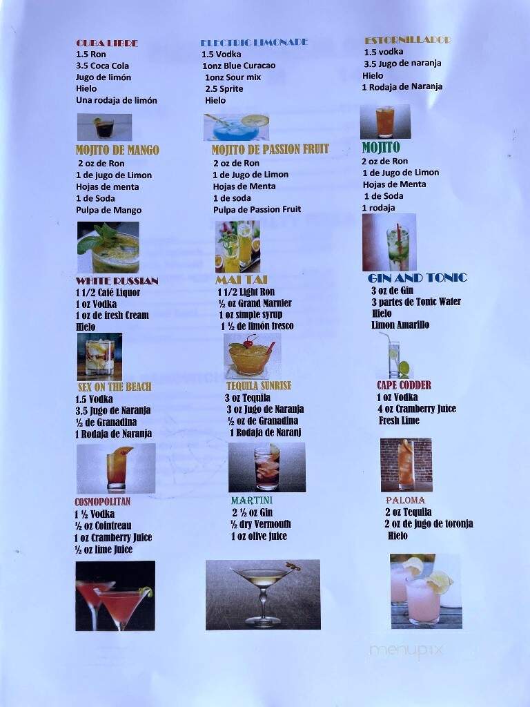 Frank and John from Italy on the Water - Smithfield, RI menu_pic