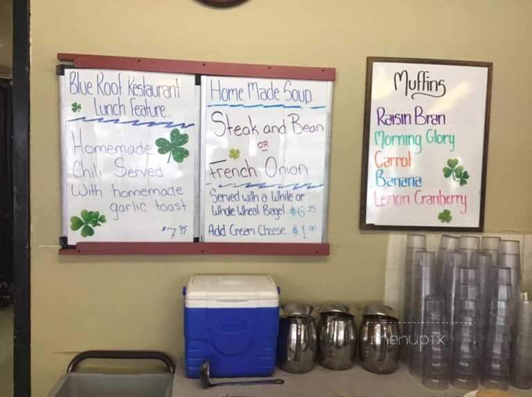 The Blue Roof Restaurant - Sundridge, ON menu_pic