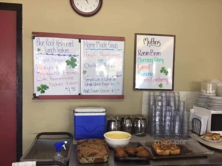 The Blue Roof Restaurant - Sundridge, ON menu_pic
