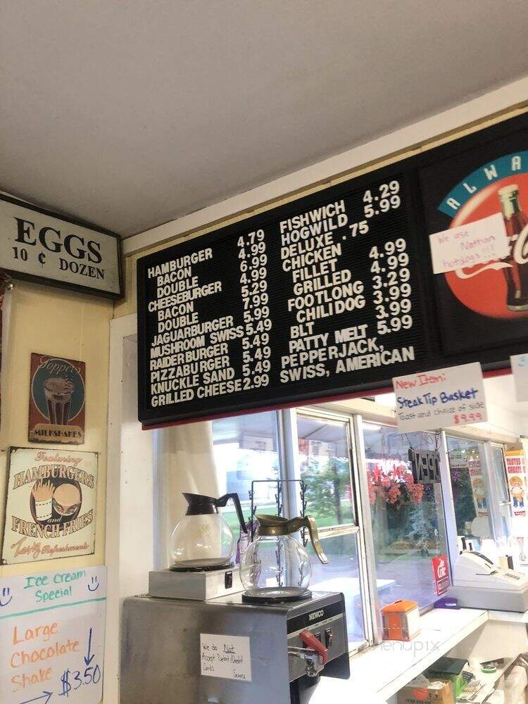 281 Diner - Stickney, SD menu_pic