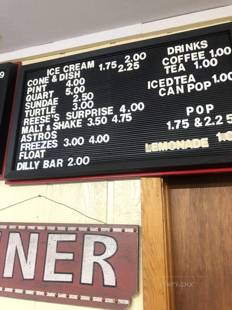 281 Diner - Stickney, SD menu_pic