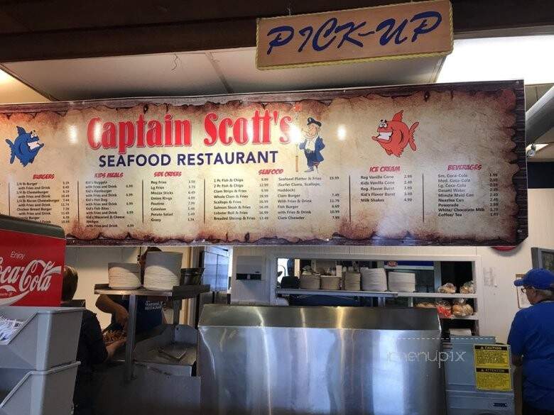 Captain Scott's Fish & Chips - Cavendish, PE menu_pic