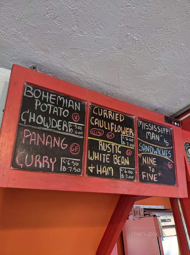 Czarnuszka Soup Bar - Ephraim, WI menu_pic