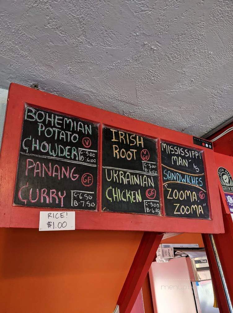 Czarnuszka Soup Bar - Ephraim, WI menu_pic