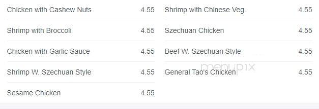 New Chinamen's Buffet - Colonial Heights, VA menu_pic