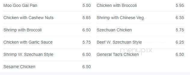 New Chinamen's Buffet - Colonial Heights, VA menu_pic