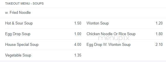 New Chinamen's Buffet - Colonial Heights, VA menu_pic