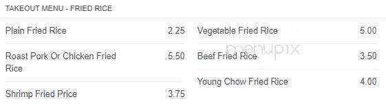 New Chinamen's Buffet - Colonial Heights, VA menu_pic