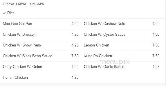 New Chinamen's Buffet - Colonial Heights, VA menu_pic
