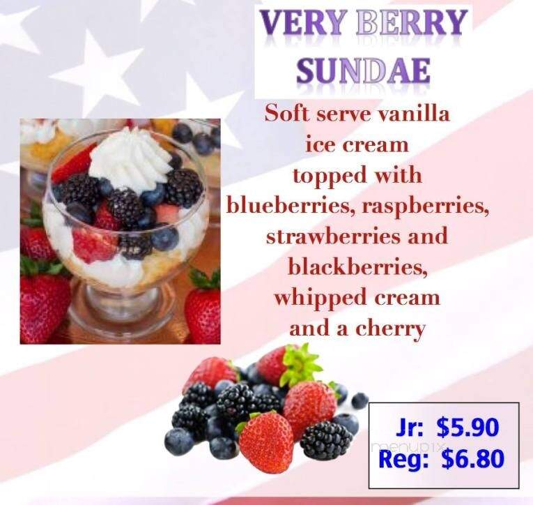 Milky Way Ice Cream & Mini Golf - Villas, NJ menu_pic