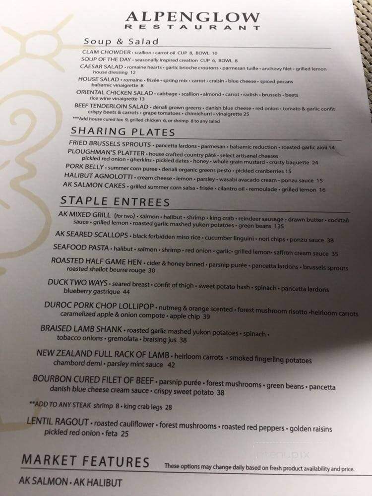 Alpenglow - Denali National Park, AK menu_pic