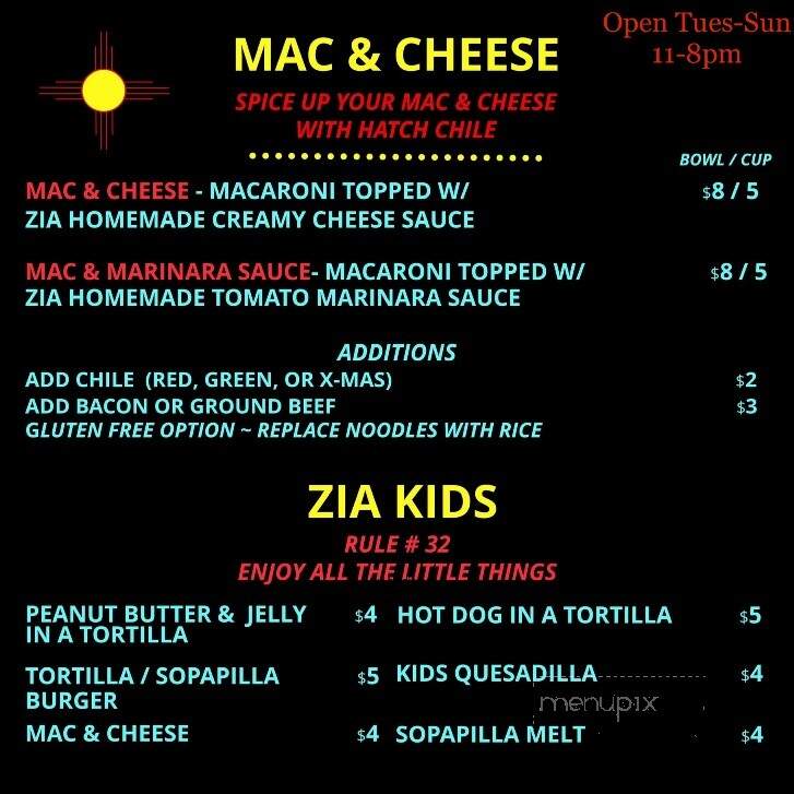 Common Fields - Corvallis, OR menu_pic