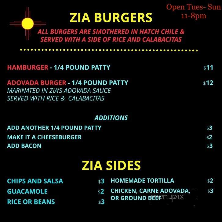 Common Fields - Corvallis, OR menu_pic