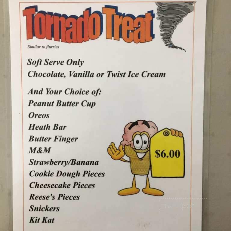 Lindy's Ice Cream Stop - Norwich, NY menu_pic