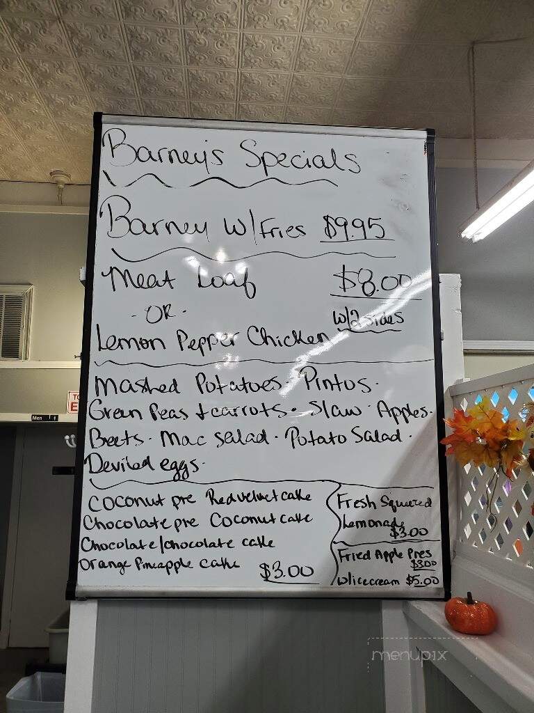 Bluebird Diner - Mount Airy, NC menu_pic