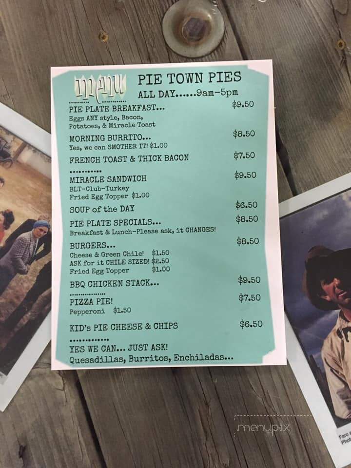 Pie Town Pies - Pie Town, NM