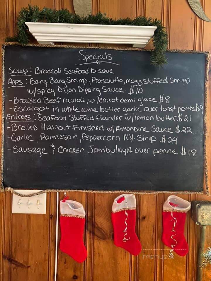 Overboard Restaurant - Greentown, PA menu_pic