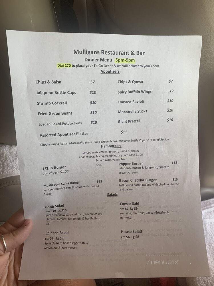 Mulligan's Resturant Bar - Raton, NM