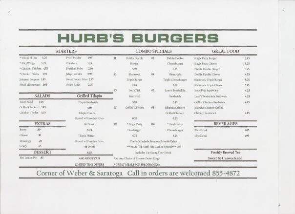 Hurbs Burgers - Corpus Christi, TX