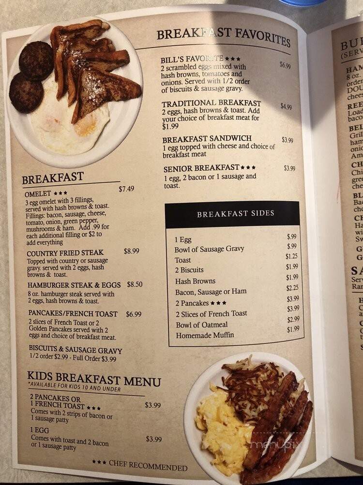 Suzie's Mid-Town Cafe - Reeds Spring, MO menu_pic