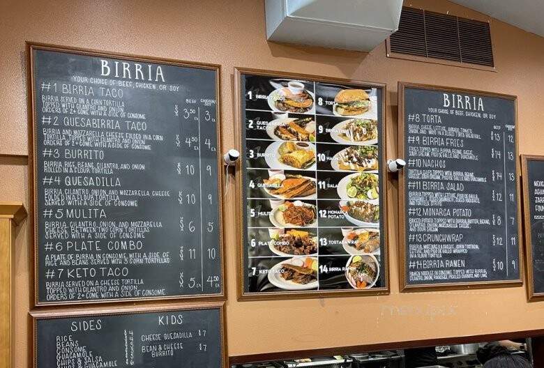 Birrieria Monarca - Tukwila, WA menu_pic