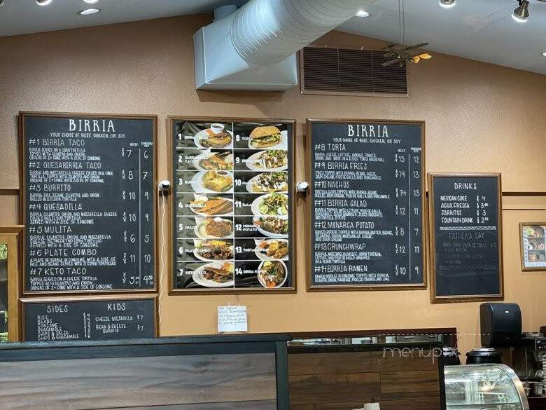 Birrieria Monarca - Tukwila, WA menu_pic