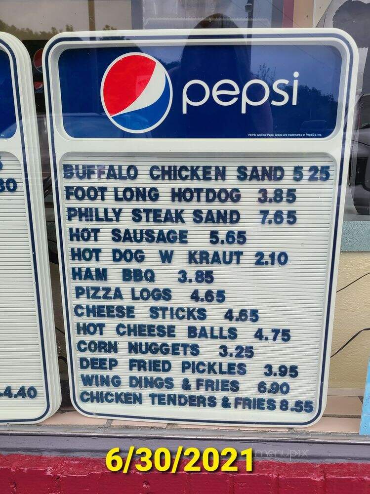 Burger Hut - Altoona, PA menu_pic