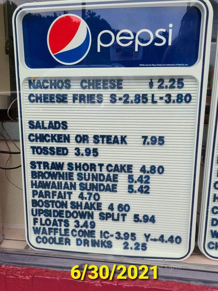 Burger Hut - Altoona, PA menu_pic