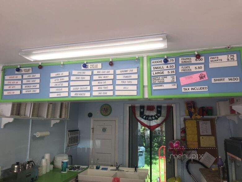Scoops The Ice Cream Shop - Duxbury, MA menu_pic