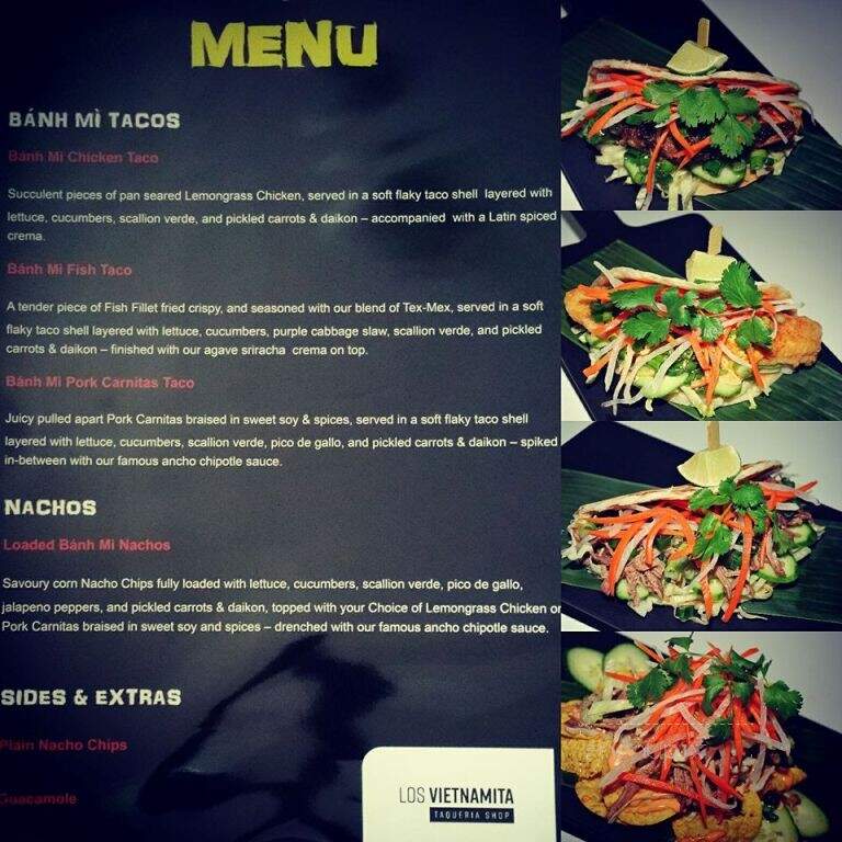 Los Vietnamita Taqueria - Toronto, ON menu_pic