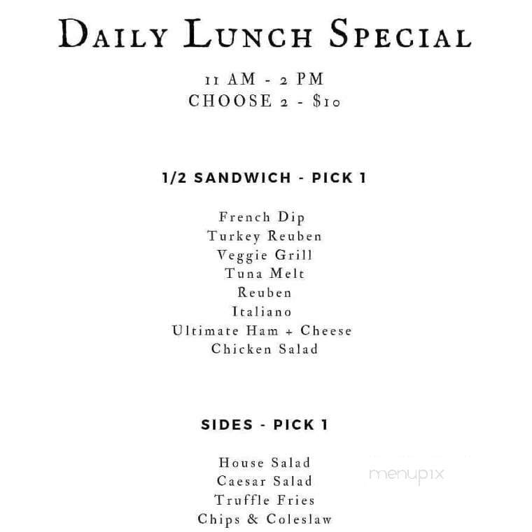 Stella's - Battle Lake, MN menu_pic