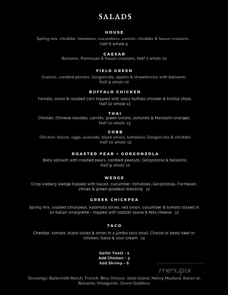 Stella's - Battle Lake, MN menu_pic