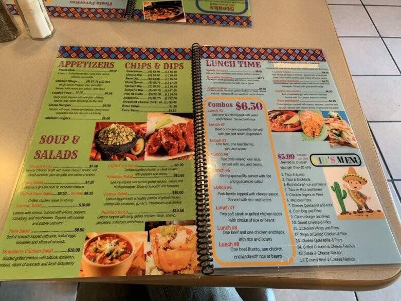 Mi Fiesta Bar & Grill - Iva, SC menu_pic