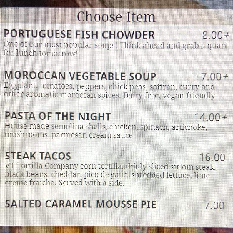 Station Restaurant - Windsor, ON menu_pic