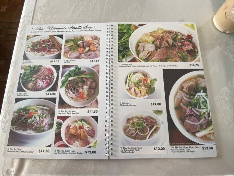 Pho Kim Anh - Kailua-Kona, HI menu_pic