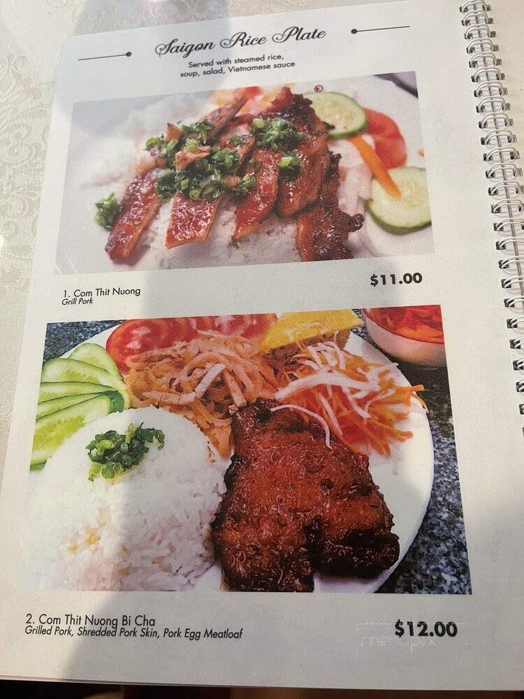 Pho Kim Anh - Kailua-Kona, HI menu_pic
