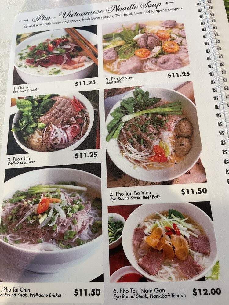 Pho Kim Anh - Kailua-Kona, HI menu_pic