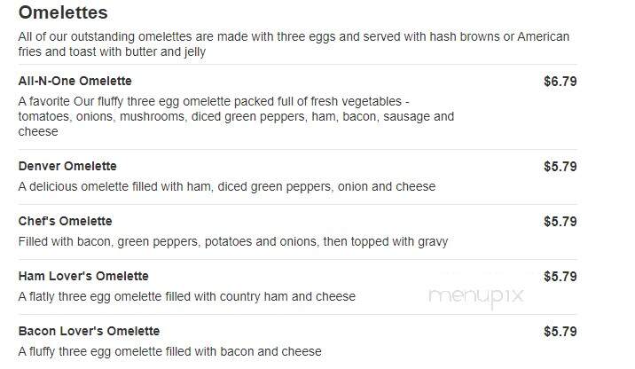 Country Aire Restaurant - Atlanta, IL menu_pic